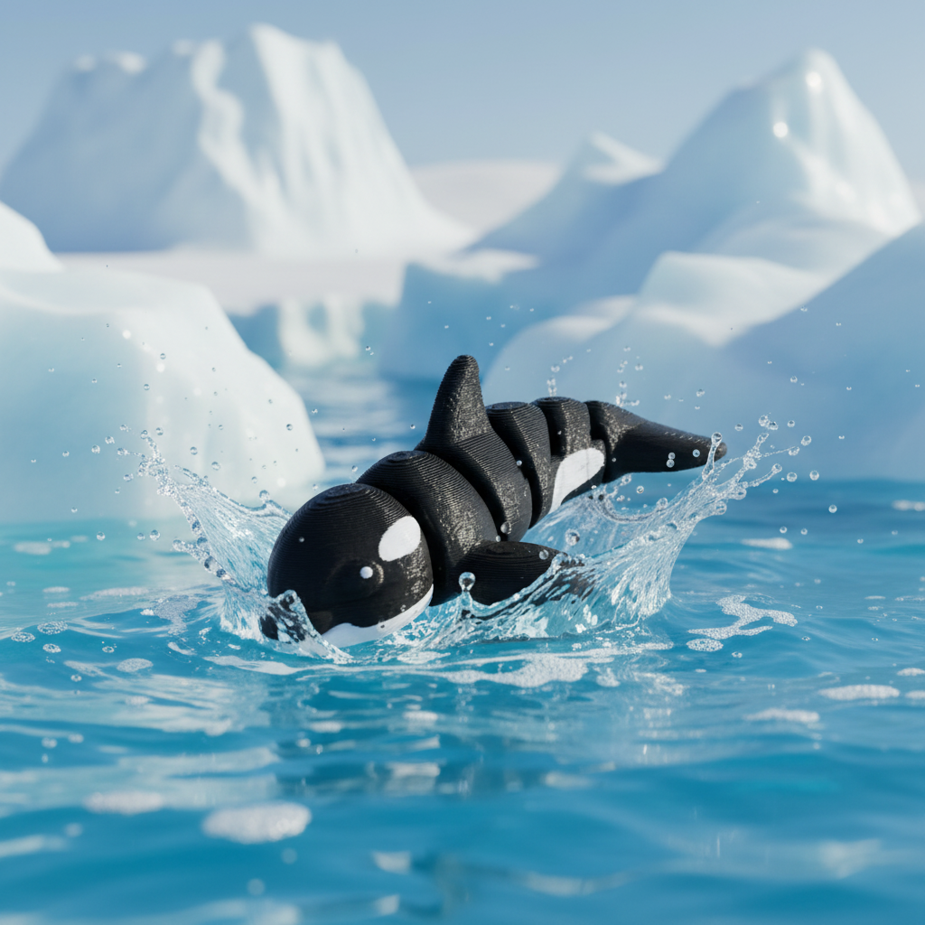 Orca in Arctic