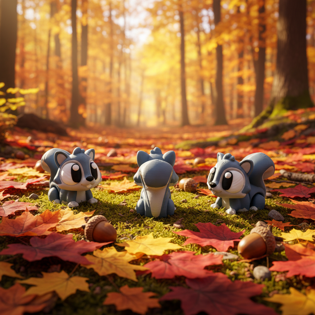 Squirrel in Autumn