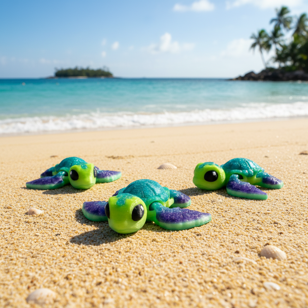 Turtle on Beach